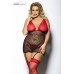 Yammy - Chemise in pizzo e tulle. Yammy - Chemise in pizzo e tulle.