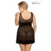 Elysia - Babydoll in pizzo floreale e raso. Elysia - Babydoll in pizzo floreale e raso.