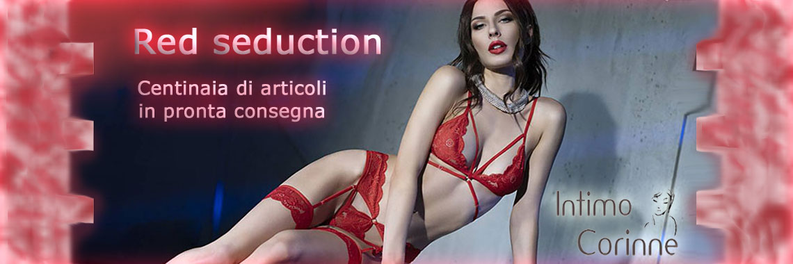 Lingerie in rosso