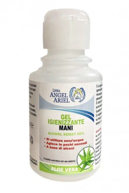 Gel igienizzante mani Linea Angel Ariel con Aloe Vera. Gel igienizzante mani Linea Angel Ariel con Aloe Vera.
