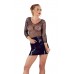 Intimo Mandy Mystery: shirt in rete elastica. Intimo Mandy Mystery: shirt in rete elastica.