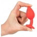 Plug in silicone con zircone. Plug in silicone con zircone.