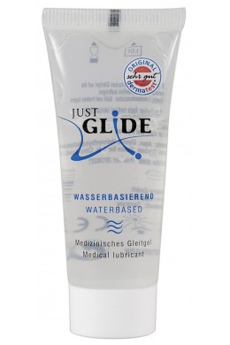 Lubrificante Just Glide a base d'acqua. 20ml. Lubrificante Just Glide a base d'acqua. 20ml.