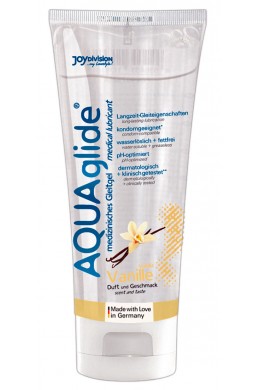 AQUAglide lubrificante commestibile al gusto di vaniglia. 100ml.