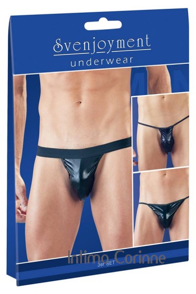 Confezione 3 diversi perizoma da uomo. Confezione 3 diversi perizoma da uomo.
