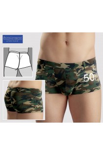 Svenjoyment:: boxer mimetico con tasca. Svenjoyment:: boxer mimetico con tasca.