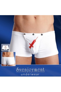 Boxer uomo con disegno siringa. Boxer uomo con disegno siringa.