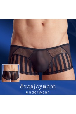Boxer uomo con righe verticali.