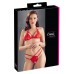 Completino intimo 2 pezzi con coppe apribili. Rosso Completino intimo 2 pezzi con coppe apribili. Rosso