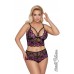 Top e culotte in pizzo bicolore. Top e culotte in pizzo bicolore.