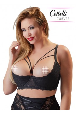 Reggiseno carioca con stringhe decorative. Reggiseno carioca con stringhe decorative.