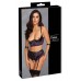 Set intimo 2 pezzi in pizzo viola con polsini. Set intimo 2 pezzi in pizzo viola con polsini.