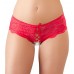 Conf. 2 pezzi. Culotte rosse + perizoma nero. Conf. 2 pezzi. Culotte rosse + perizoma nero.