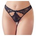 Slip in pizzo con intagli. Slip in pizzo con intagli.