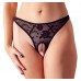Tanga aperto in pizzo alla brasiliana con filo e perla. Tanga aperto in pizzo alla brasiliana con filo e perla.
