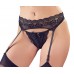 Tanga con reggicalze in pizzo. Tanga con reggicalze in pizzo.