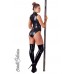 Body in tessuto effetto bagnato con zip. Body in tessuto effetto bagnato con zip.