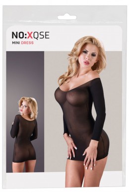Chemise nera trasparente. Chemise nera trasparente.