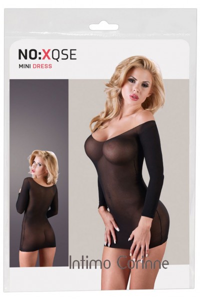 Chemise nera trasparente. Chemise nera trasparente.