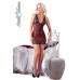 Chemise con parti in pizzo e criss cross. Chemise con parti in pizzo e criss cross.