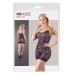 Chemise a rete con strisce animalier. Chemise a rete con strisce animalier.