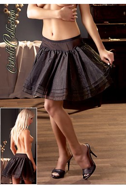 Petticoat sottoveste in tulle. Nero. Petticoat sottoveste in tulle. Nero.