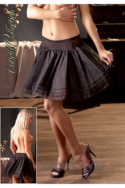 Petticoat sottoveste in tulle. Nero. Petticoat sottoveste in tulle. Nero.