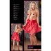 Babydoll-gonna con grosso fiocco. Babydoll-gonna con grosso fiocco.