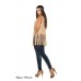 Gilet scamosciato con frange. Gilet scamosciato con frange.