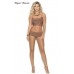 Set intimo 2 pezzi con intagli decorativi. Set intimo 2 pezzi con intagli decorativi.