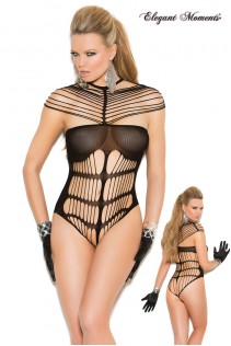 Body nero stringato. Body nero stringato.