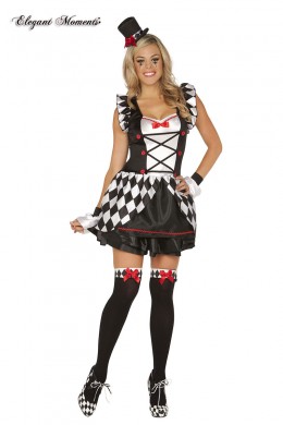 Costume Haute Harlequin 4 pezzi. Costume Haute Harlequin 4 pezzi.