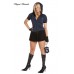 Costume poliziotta 5 pezzi XL. Include gonna e pinocchietti. Costume poliziotta 5 pezzi XL. Include gonna e pinocchietti.