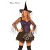 Costume strega con ragnatele 2 pezzi. XL Costume strega con ragnatele 2 pezzi. XL