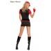 Costume giocatrice freccette 6 pezzi. Costume giocatrice freccette 6 pezzi.