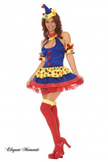 Costume clown 4 pezzi. Costume clown 4 pezzi.