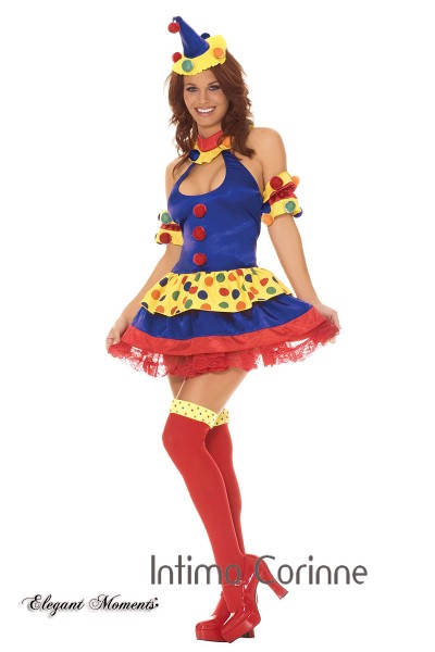 Costume clown 4 pezzi. Costume clown 4 pezzi.