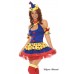 Costume clown 4 pezzi. Costume clown 4 pezzi.