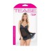 Babydoll in tulle e microfibra a pois con perizoma. Babydoll in tulle e microfibra a pois con perizoma.