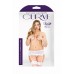 Reggicalze in pizzo + calze. Bianco Reggicalze in pizzo + calze. Bianco