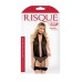 Body nero in tulle e pizzo da legare al collo. Body nero in tulle e pizzo da legare al collo.