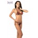 Bikini CALLIOPE damascato apribile. Rosso. Bikini CALLIOPE damascato apribile. Rosso.
