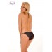 Krystal: body nero con legatura anteriore. Maiorca. Krystal: body nero con legatura anteriore. Maiorca.
