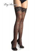 Leg Avenue: calze con cuoricini. Leg Avenue: calze con cuoricini.