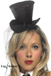 LEG AVENUE ♥ Mini cappellino con veletta. LEG AVENUE ♥ Mini cappellino con veletta.