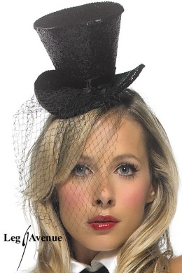 LEG AVENUE ♥ Mini cappellino con veletta. LEG AVENUE ♥ Mini cappellino con veletta.