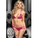 Leg Avenue Club Wear: completo 2 pz rosa con paillettes. Leg Avenue Club Wear: completo 2 pz rosa con paillettes.