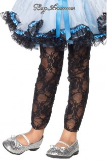 Leg Avenue Kids: collant per bambine in pizzo. Leg Avenue Kids: collant per bambine in pizzo.