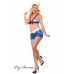 Leg Avenue: costume marinaia 4 Pz. - Sailor Pin Up. Leg Avenue: costume marinaia 4 Pz. - Sailor Pin Up.