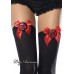 LEG AVENUE: Calze con fiocchi e teschi. LEG AVENUE: Calze con fiocchi e teschi.